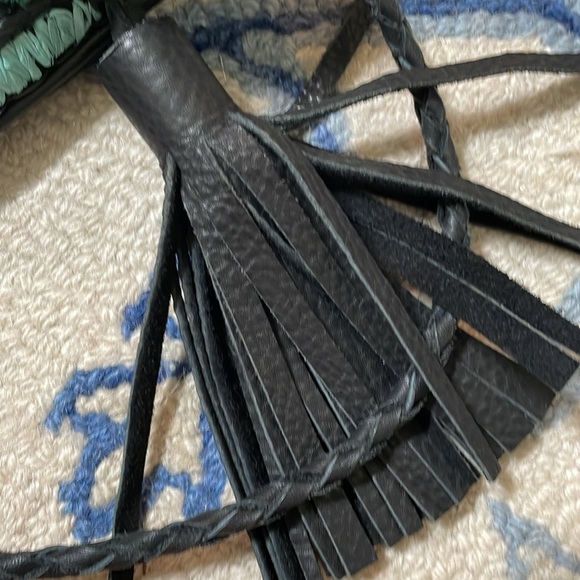 IbBan purse by Anthropologie. Leather and taffeta. Just gorgeous. - Picture 5 of 5